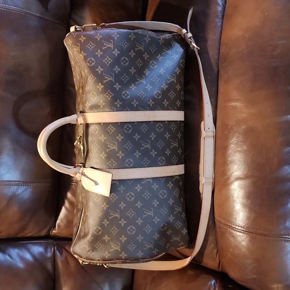 Louis Vuitton Monogram keepall 55 Bandouliere